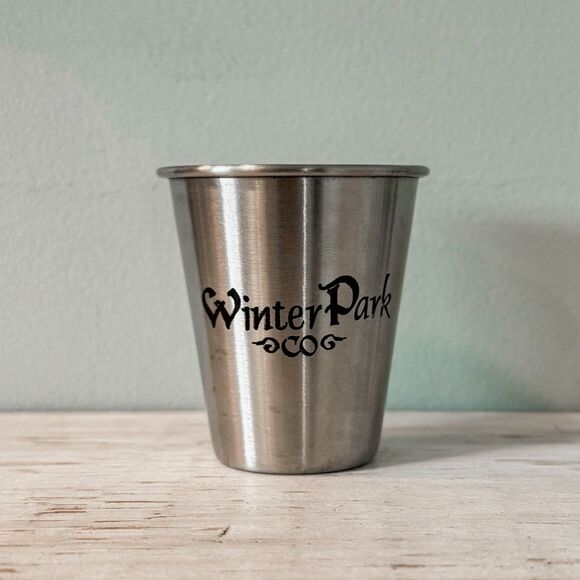 Winter Park Metal Shot Glass - Picture 1 of 2